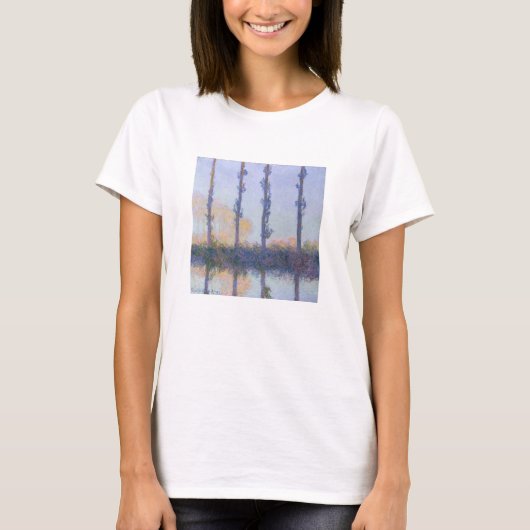 Claude Monet | De vier bomen T-shirt (Voorkant)