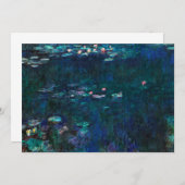 Claude Monet - De Waterlelies - Groene Weerschijn (Voorkant / Achterkant)