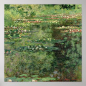 Claude Monet | De waterlieveling Poster (Voorkant)