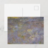 Claude Monet | De WaterLily Pond Briefkaart (Voorkant / Achterkant)