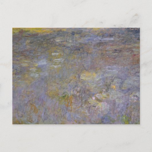 Claude Monet | De WaterLily Pond Briefkaart (Voorkant)