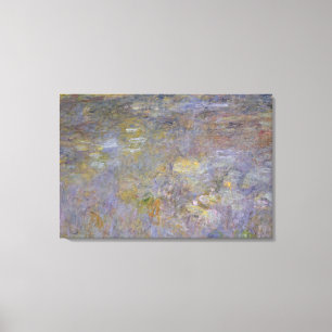 Claude Monet De WaterLily Pond Canvas Afdruk