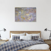 Claude Monet | De WaterLily Pond Canvas Afdruk (Insitu (Slaapkamer))