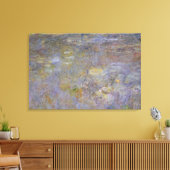 Claude Monet | De WaterLily Pond Canvas Afdruk (Insitu (Woonkamer))