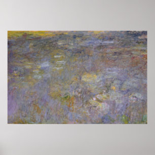 Claude Monet   De WaterLily Pond Poster