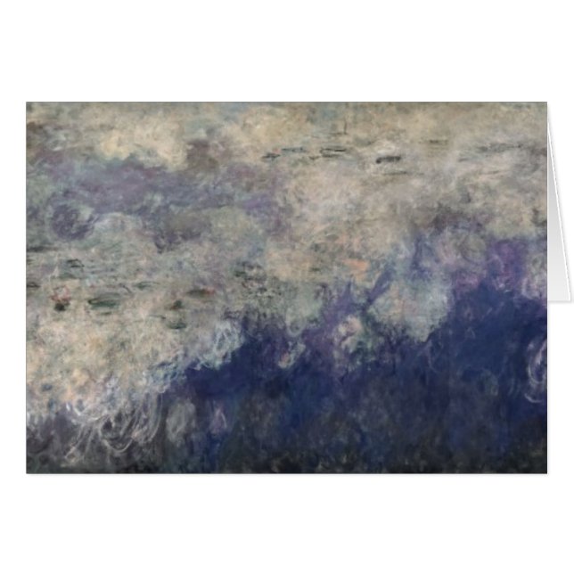 Claude Monet | De waterlio de wolken, 1914-18 (Voorkant Horizontaal)