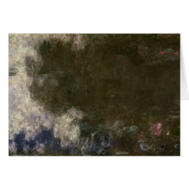 Claude Monet | De waterlio de wolken, 1914-18 (Voorkant Horizontaal)