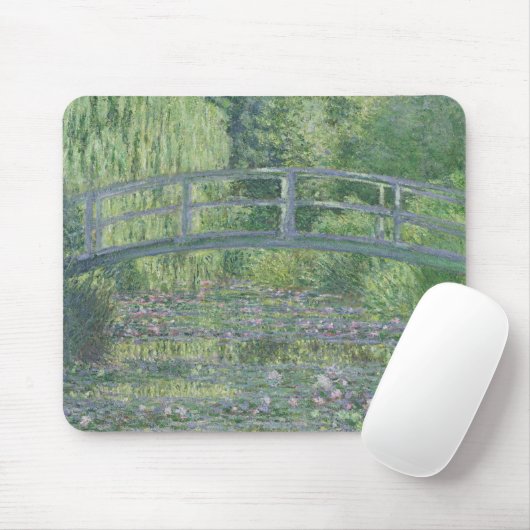 Claude Monet | De waterpas Pond: Green Harmony Muismat (Met muis)