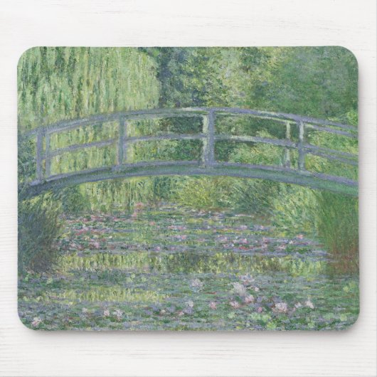 Claude Monet | De waterpas Pond: Green Harmony Muismat (Voorkant)
