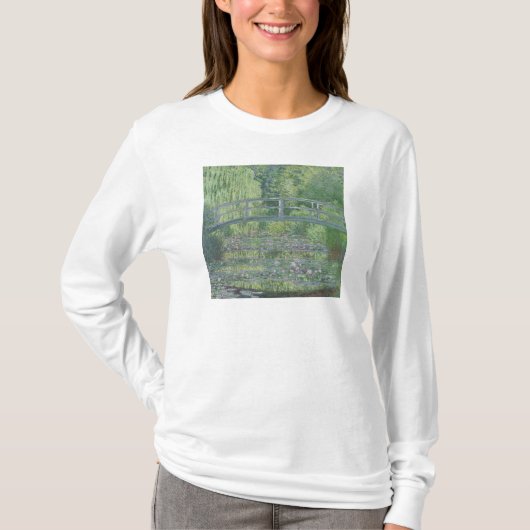 Claude Monet | De waterpas Pond: Green Harmony T-shirt (Voorkant)