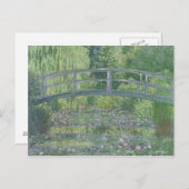 Claude Monet | De waterpas Pond: Groene harmonie Briefkaart (Voorkant / Achterkant)
