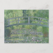 Claude Monet | De waterpas Pond: Groene harmonie Briefkaart (Voorkant)