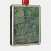 Claude Monet | De waterpas Pond: Groene harmonie Metalen Ornament (Rechts)