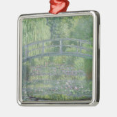 Claude Monet | De waterpas Pond: Groene harmonie Metalen Ornament (Links)