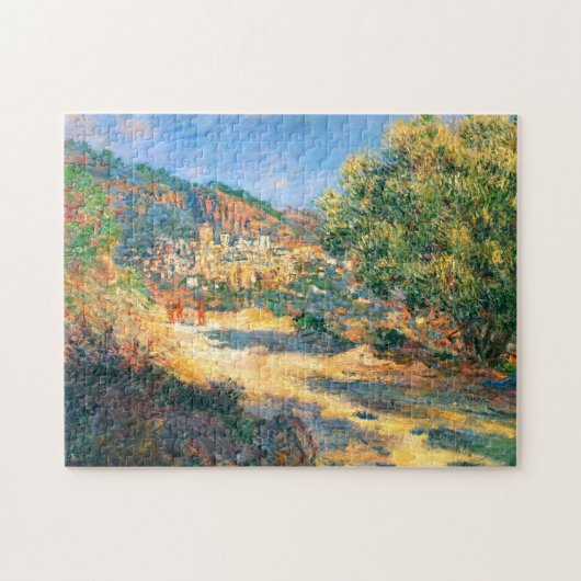 Claude Monet De weg naar Monte Carlo Legpuzzel (Horizontaal)