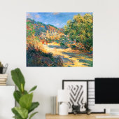 Claude Monet: De weg naar Monte Carlo Poster (Thuiskantoor)