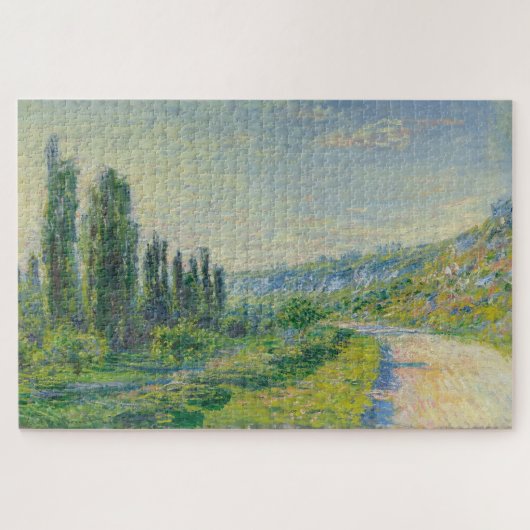 Claude Monet – De weg naar Vétheuil Legpuzzel (Horizontaal)
