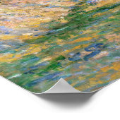 Claude Monet - De weg naar Vétheuil Poster (Hoek)