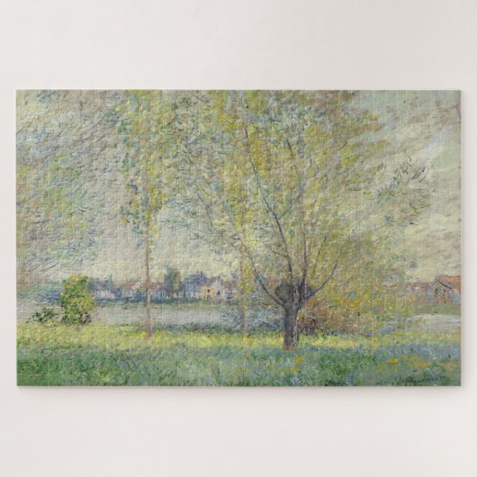 Claude Monet De Wilgen Legpuzzel (Horizontaal)