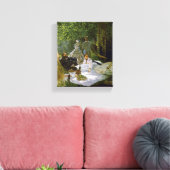 Claude Monet – Déjeuner sur l'herbe – 1866 Canvas Afdruk (Insitu (Woonkamer))