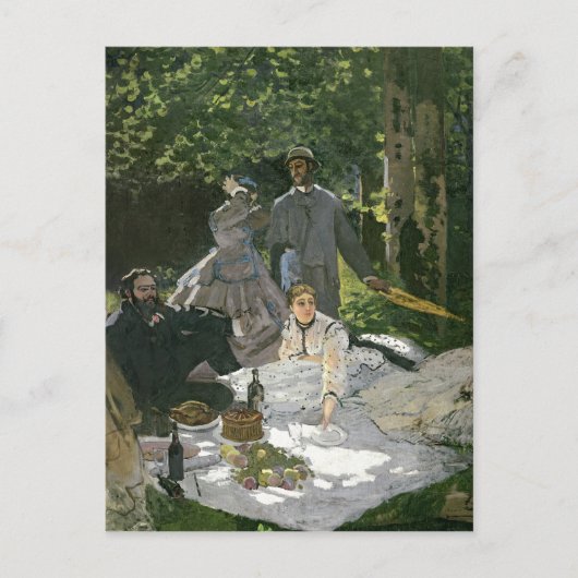 Claude Monet | Dejeuner sur l'Herbe, Chailly Briefkaart (Voorkant)