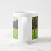 Claude Monet | Deux Arbres dans la Prairie Grote Koffiekop (Achterkant)