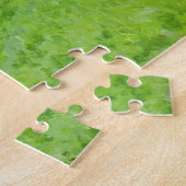 Claude Monet | Deux Arbres dans la Prairie Legpuzzel (Zijkant)