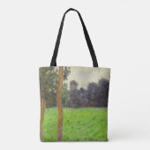 Claude Monet | Deux Arbres dans la Prairie Tote Bag (Achterkant)
