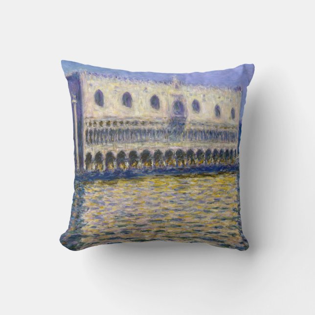 Claude Monet - Dogepaleis Kussen (Voorkant)
