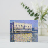 Claude Monet - Doges' Palace Briefkaart (Staand voorkant)