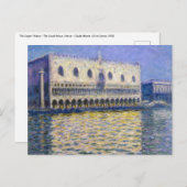 Claude Monet - Doges' Palace Briefkaart (Voorkant / Achterkant)