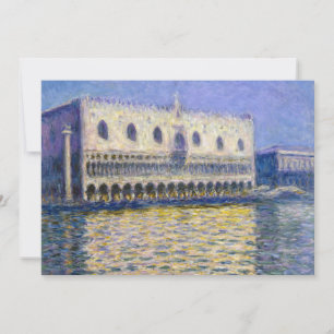 Claude Monet - Doges' Palace Kaart