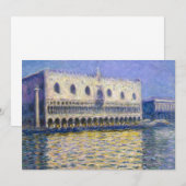 Claude Monet - Doges' Palace Kaart (Voorkant / Achterkant)