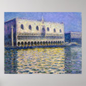 Claude Monet - Doges' Palace Poster (Voorkant)