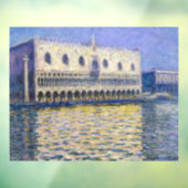 Claude Monet - Doges' Palace Raamsticker (Vel 3)