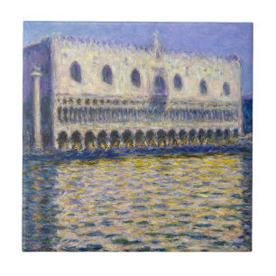 Claude Monet - Doges' Palace Tegeltje