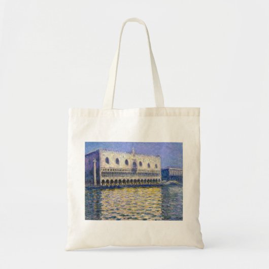 Claude Monet - Doges' Palace Tote Bag (Voorkant)