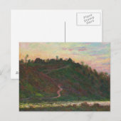 Claude Monet - dorp La Roche-Blond Briefkaart (Voorkant / Achterkant)