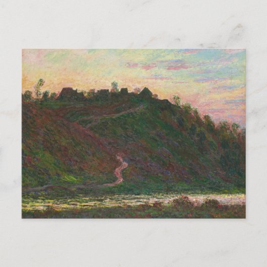 Claude Monet - dorp La Roche-Blond Briefkaart (Voorkant)