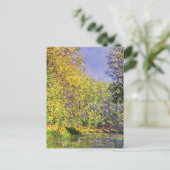 Claude Monet een bocht van de epte Briefkaart (Staand voorkant)