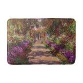 Claude Monet | Een route in de tuin van Monet Badmat (Voorkant)