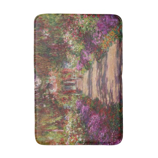 Claude Monet | Een route in de tuin van Monet Badmat (Voorkant Verticaal)
