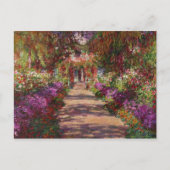 Claude Monet | Een route in de tuin van Monet Briefkaart (Voorkant)