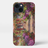 Claude Monet | Een route in de tuin van Monet iPhone Hoesje (Achterkant)