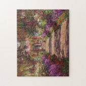 Claude Monet | Een route in de tuin van Monet Legpuzzel (Verticaal)