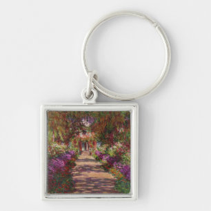 Claude Monet Een route in de tuin van Monet Sleutelhanger