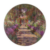 Claude Monet | Een route in de tuin van Monet Snijplank (Voorkant)