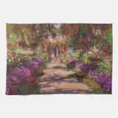 Claude Monet | Een route in de tuin van Monet Theedoek (Horizontaal)