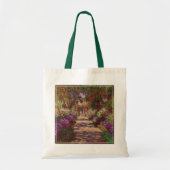 Claude Monet | Een route in de tuin van Monet Tote Bag (Voorkant)