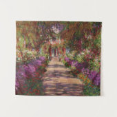 Claude Monet | Een route in de tuin van Monet Wandkleed (Voorkant (horizontaal))